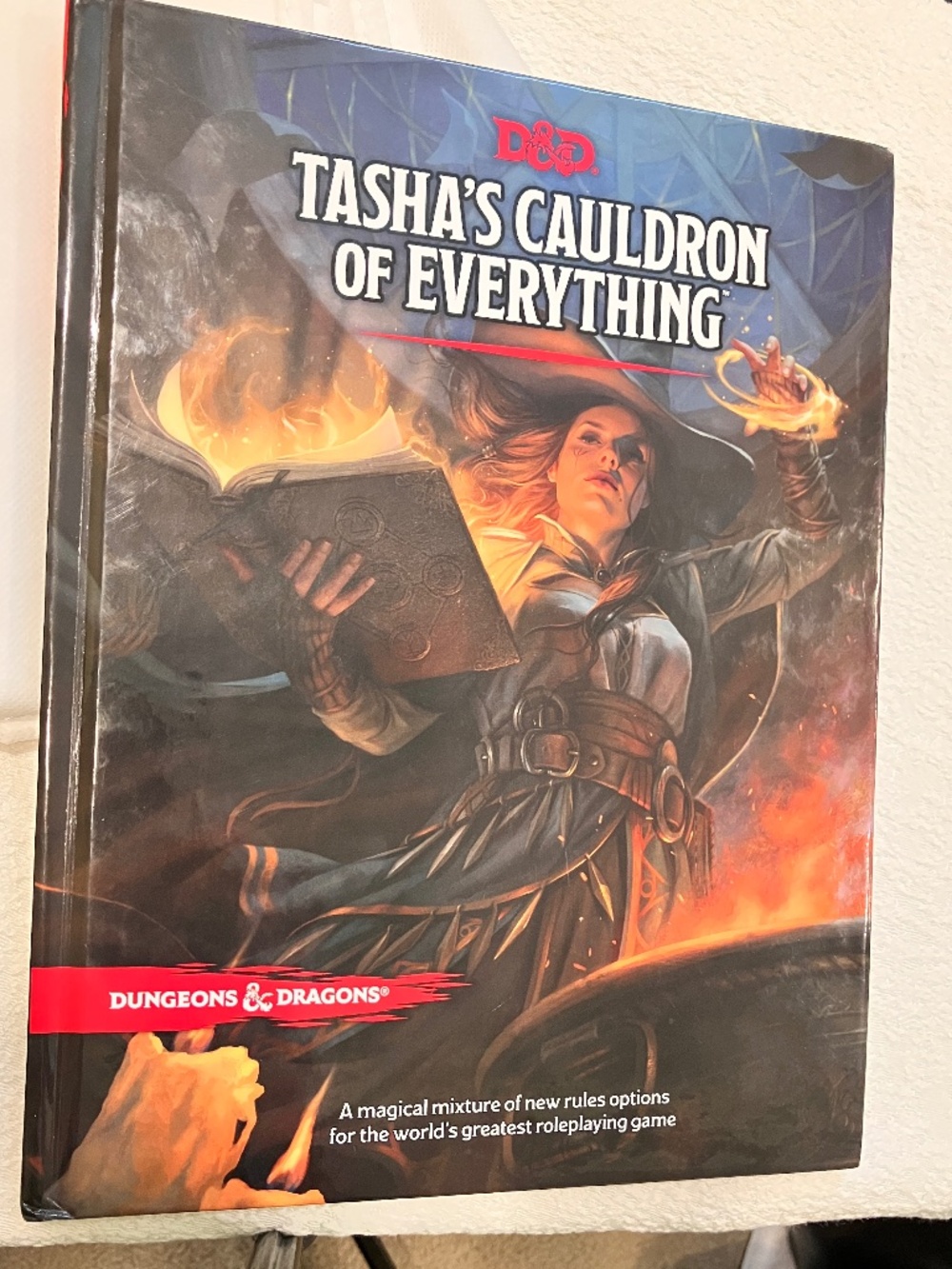 Dungeons & Dragons book: Tasha's Cauldron of Everything
